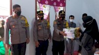 Kapolres Kunjungi Korban Gempa Sulbar Yang Mengungsi ke Gowa