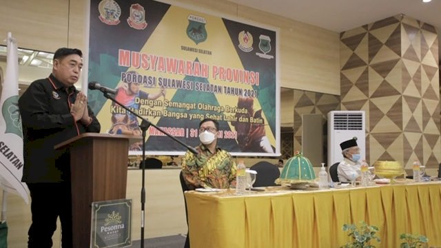 Ini Pesan Abdul Hayat Saat Buka Musprov Pordasi Sulsel