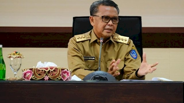 Gubernur Sulsel Nurdin Abdullah.