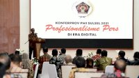 Gubernur Ajak PWI Sulsel Ikut Sukseskan Vaksinasi Covid-19