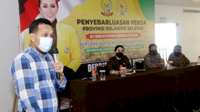 Sosialisasi Perda Kepemudaan, Debbie Rusdin: Manfaatkan Masa Muda dengan Baik