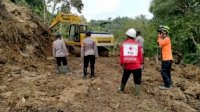 Kembali, Longsor di Jalur Trans Sulawesi Majene-Mamuju, Petugas Turunkan Alat Berat