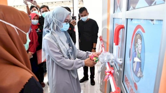 Resmikan Gedung PSC 119, Bupati Lutra Pimpin Doa untuk Korban Gempa Sulbar