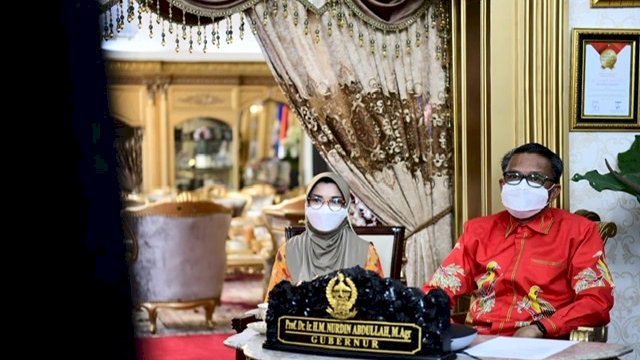 Gubernur Sulawesi Selatan HM Nurdin Abdullah