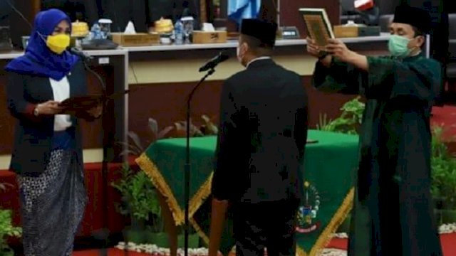 Selamat Datang Kembali Mukhtar Badewing di DPRD Sulsel