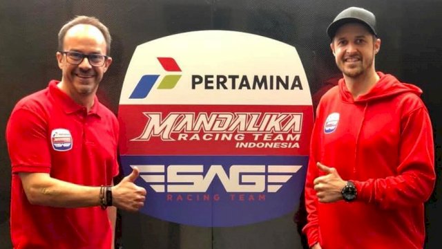 Edu Perales dan Thomas Luthi (SAG Team)