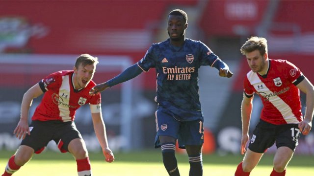 Southampton vs Arsenal, Babak Keempat FA Cup (AP Photo)