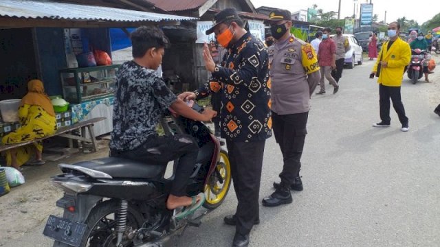 Pasar Jadi Sasaran Sosialisasi Protokol Kesehatan