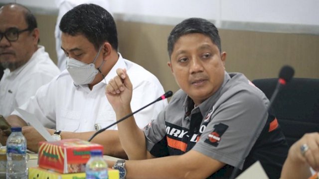 Plt Sekretaris DPRD Makassar A. Bukti Djufrie.
