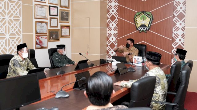 Bupati Siap Bantu Pembangunan Kantor PC NU Gowa