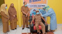 Divaksin Covid-19 Dosis Kedua, Bupati Soppeng: Semoga Bangsa Kita Keluar dari Krisis Pandemi