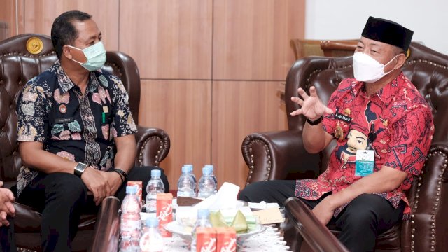 Kepala Lapas Narkotika Sungguminasa Temui Wabup Gowa, Beberkan Rencana Pencanangan Zona Integritas