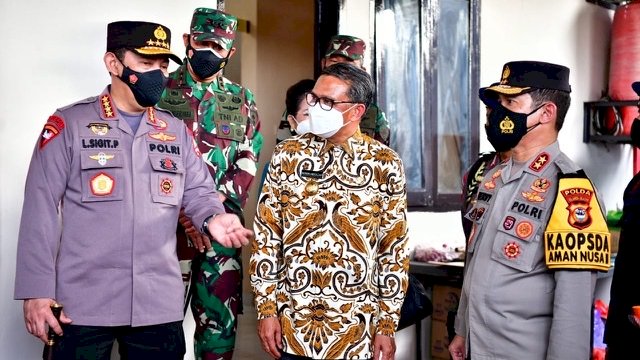 Tinjau Balai Ewako, Kapolri Harap Zona Hijau di Sulsel Dipertahankan