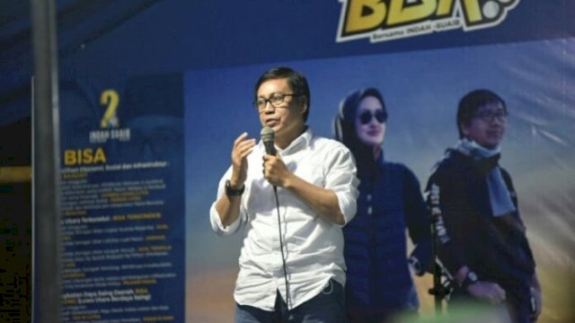 Wakil bupati Lutra terpilih Suaib Mansur, salah satu nama yang didorong maju dalam Musda Golkar. (int)