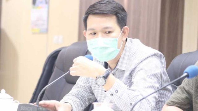 Ketua Fraksi Gerindra DPRD Makassar, Erick Horas