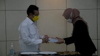 Pemda Lutra Serahkan LKPD 2020 ke BPK Sesuai Jadwal