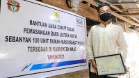 831 Rumah Warga Miskin di Wajo Kini Sudah Dialiri Listrik