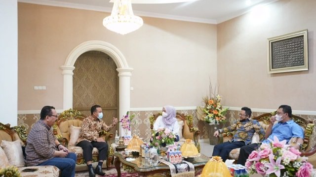 Andi Sudirman Temui Pimpinan DPRD Sulsel, Wawan: Silaturahmi Biasa
