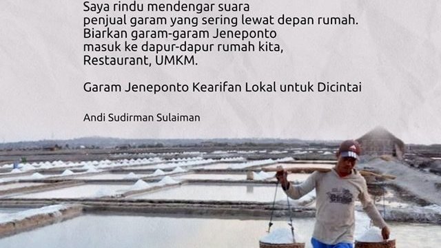 Andi Sudirman: Mariki Nganre Ce&rsquo;la Jeneponto