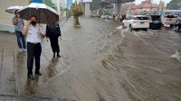Genangan di Pettarani Setinggi Betis Orang Dewasa, Danny Imbau SKPD Siap Siaga Banjir