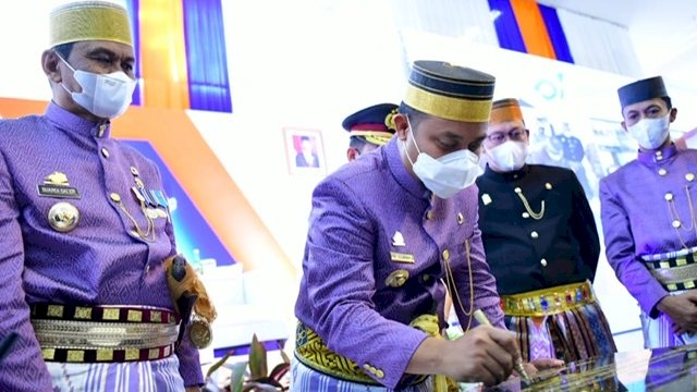 Hadiri Hari Jadi Barru, Plt Gubernur: Perhatikan Stunting