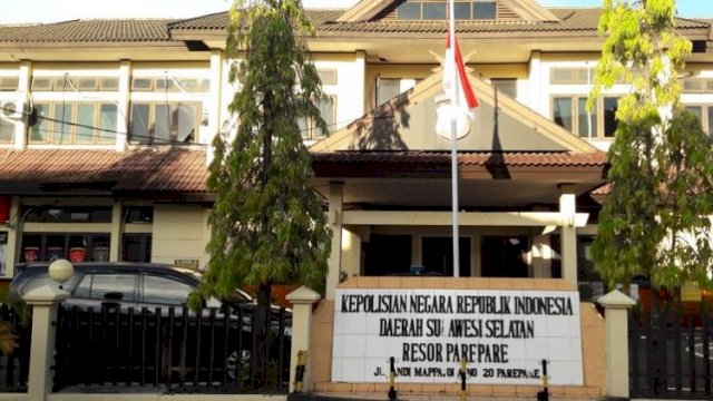 Kantor Polres Parepare, Sulawesi Selatan. (int)