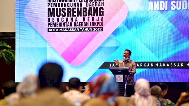 Buka Musrenbang RKPD Makassar, Plt Gubernur: Kita Harus Kuat, Bersatu dan Bersinergi