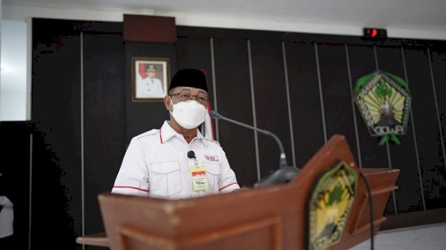 Ketua PMI Gowa, H. Abd Rauf Malaganni.