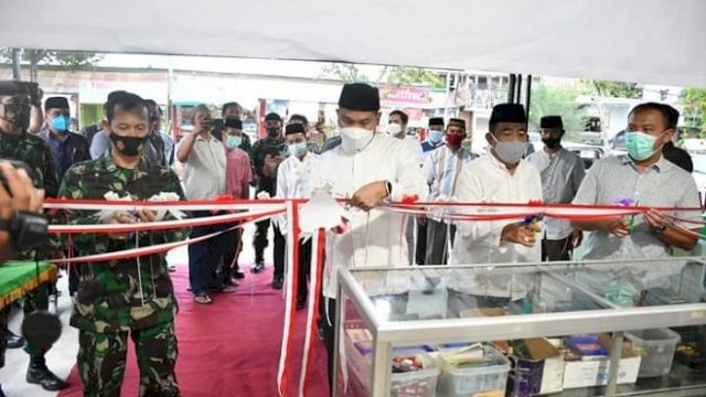Resmikan Koperasi Kartika Hasanuddin Kodim 1424 Sinjai, Bupati: Semoga Bermanfaat Bagi Prajurit