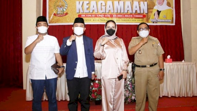 Sosialisasi Nilai-nilai Kebangsaan, Akademisi Unismuh dan Malaysia Puji Legislator Golkar Debbie Rusdin