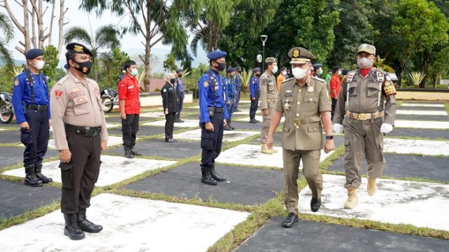 Ini Pesan Bupati Lutim di HUT Damkar, Satpol-PP dan Linmas