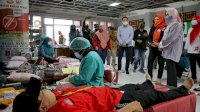 Dukung Makassar Recover, Lois Community dan TP PKK Gelar Donor Darah