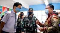 Andi Sudirman Launching Pembelajaran Tatap Muka Terbatas di Tiga Sekolah Makassar