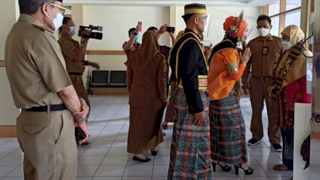 Tim Penilai Pasar Aman Award Nasional Tinjau Pasar Sumpang Minangae