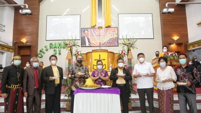 Hadiri Perayaan Paskah, Danny Ajak Perkokoh Kerukunan Umat Beragama