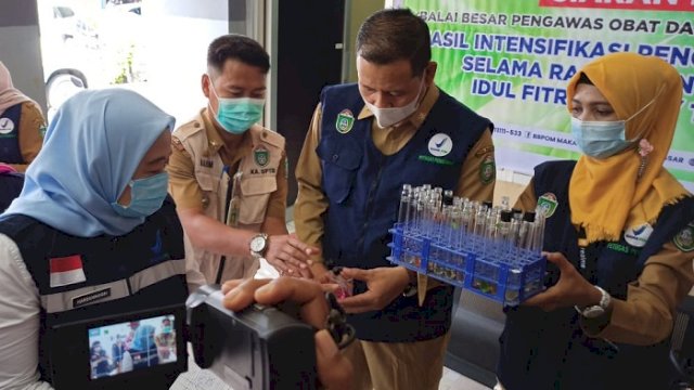 Uji 20 Jenis Makanan, BPOM Makassar Tak Temukan Pangan Berbahaya di Parepare