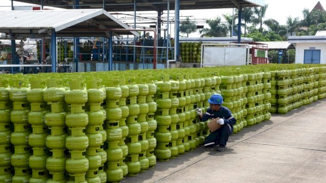 Jelang Lebaran, Pertamina Tambah Pasokan Gas Melon di Sulsel 1.720.440 Tabung