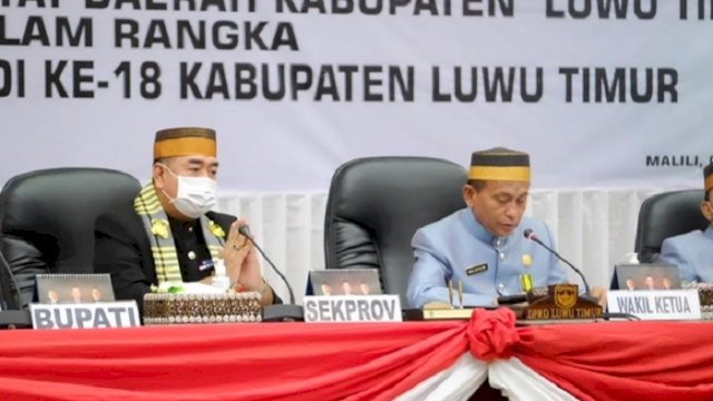 Hadiri Hari Jadi Lutim, Sekprov Apresiasi PT Vale Telah Serahkan Bandara Sorowako ke Pemprov