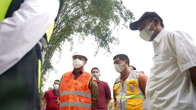 Plt Gubernur Canangkan Ruas Jalan Tembus Sulbar dan Tinjau Jalan Penghubung Torut-Luwu