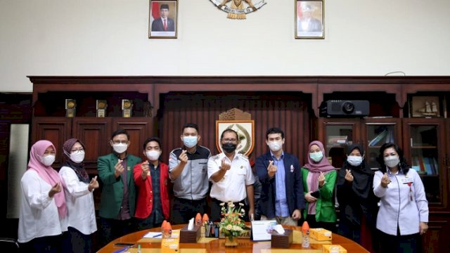 Temui Danny, ISMKI Nyatakan Dukung Makassar Recover