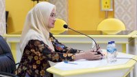 Indah dan Arjuna Ikuti Uji Kelayakan Calon Ketua Golkar Luwu Utara