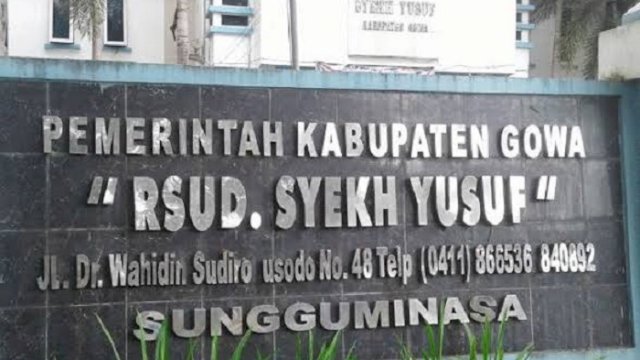 RSUD Syekh Yusuf Sungguminasa, Kabupaten Gowa. (int)