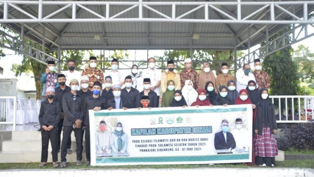 20 Kafilah Sinjai Optimis Juarai STQH Tingkat Sulsel di Sidrap