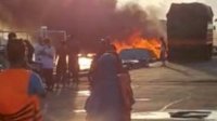 Kapal Angkut Sembako Terbakar di Pelabuhan Bajoe, 2 ABK Terluka