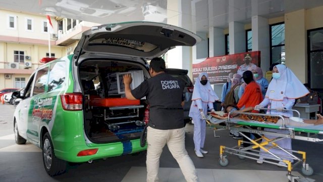 Bantu Masyarakat Kurang Mampu, Dompet Dhuafa Sulsel Luncurkan Ambulance Gratis