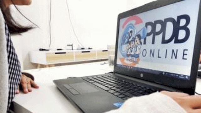Ilustrasi pendaftaran PPDB secara online (int)