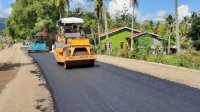 Alhamdulillah, Akhirnya Jalan Perbatasan Bone-Sinjai Diperlebar dan Diaspal