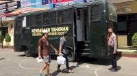 Belasan Tahanan Titipan Kejari di Polres Gowa Dipindahkan ke Rutan Makassar