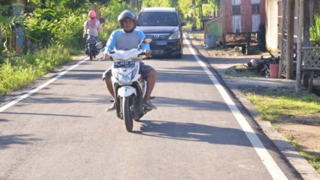 Warga Bersyukur, Jalan Alternatif Poros Sinjai-Bone yang Dulu Rusak Kini sudah Mulus
