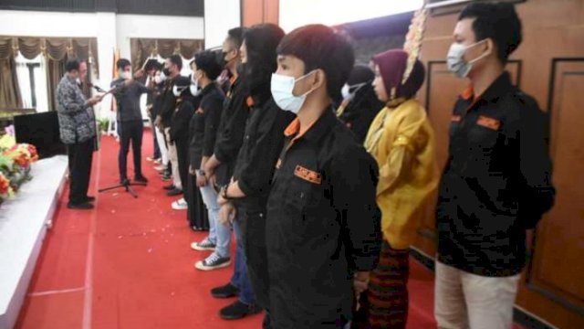 Resmi Dilantik, KMS UNM Terbukti Telah Memberikan Kontribusi di Sinjai